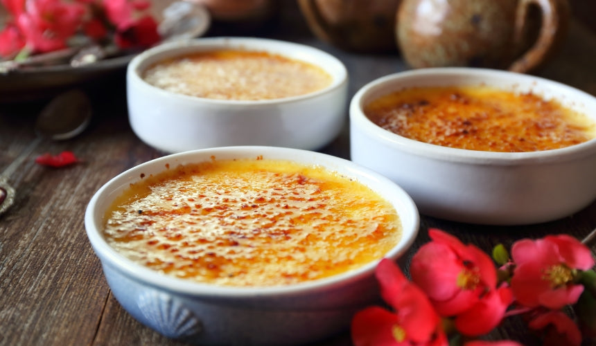 Maple Syrup Creme Brulee