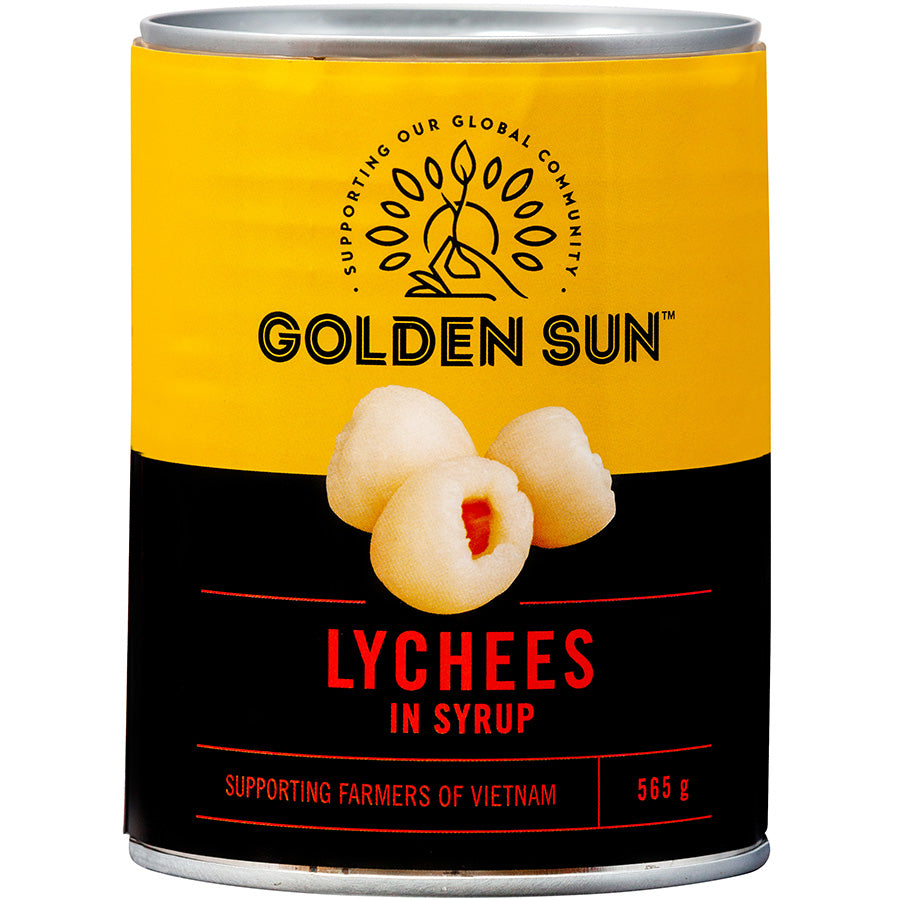 Golden Sun Lychees 565 g