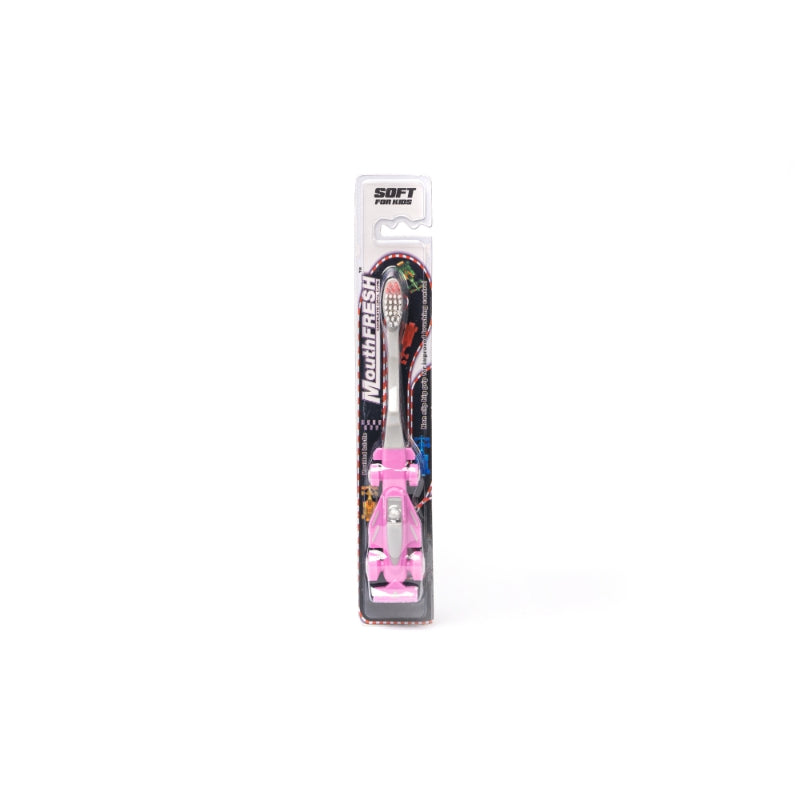 MouthFresh Child Toothbrush Race Car Soft