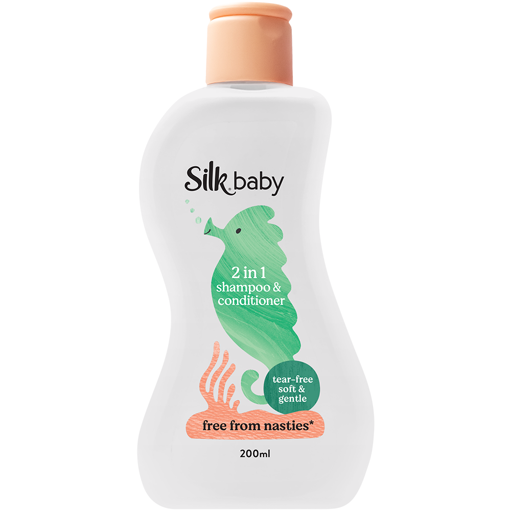 Silk Baby 2 in 1 Shampoo & Conditioner 200ml