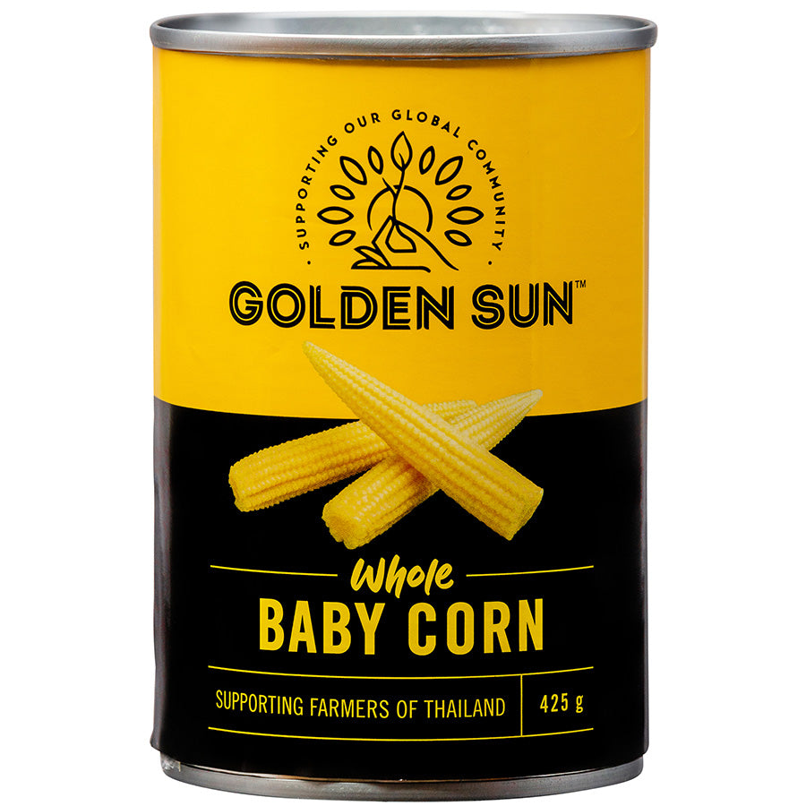 Golden Sun Whole Baby Corn 425 g