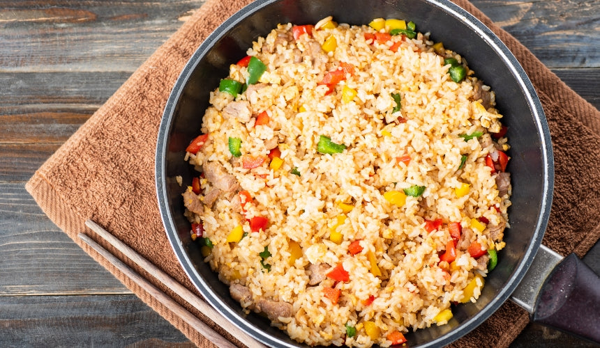 Char Siu BBQ Pork with Fried Rice