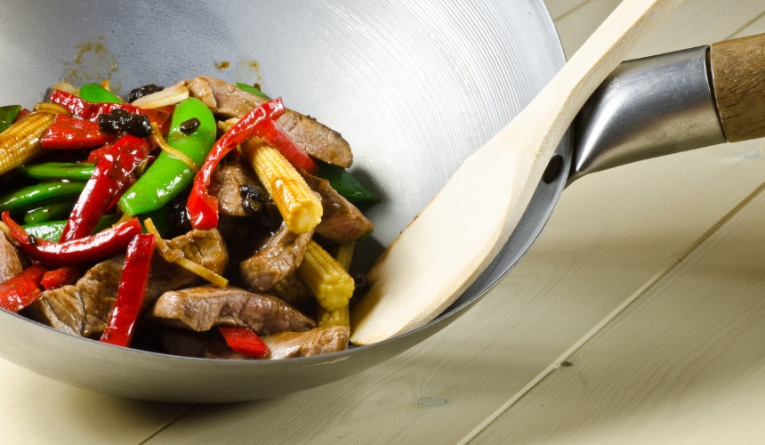 Black Bean, Beef & Red Pepper Stir-Fry