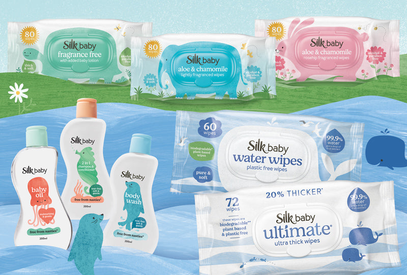 Silk Baby has a cute new look