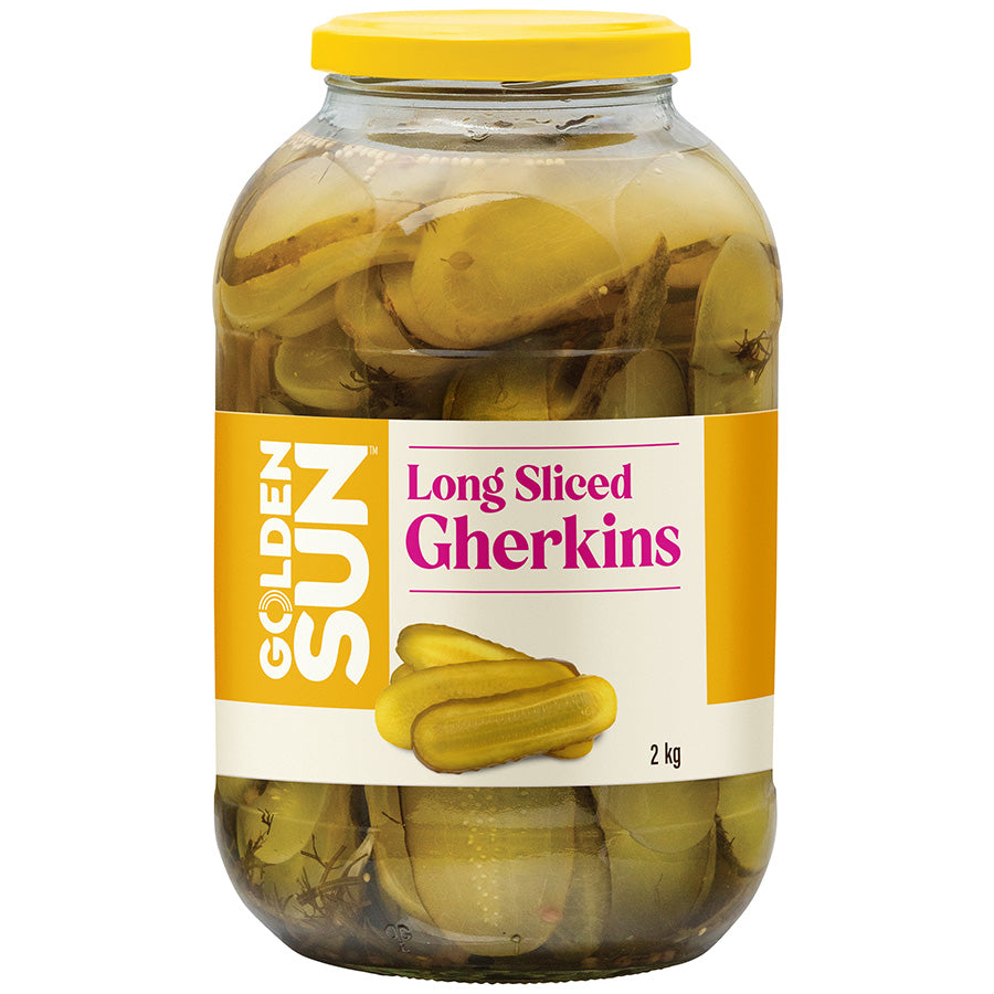 Golden Sun Long Sliced Gherkins 2 kg