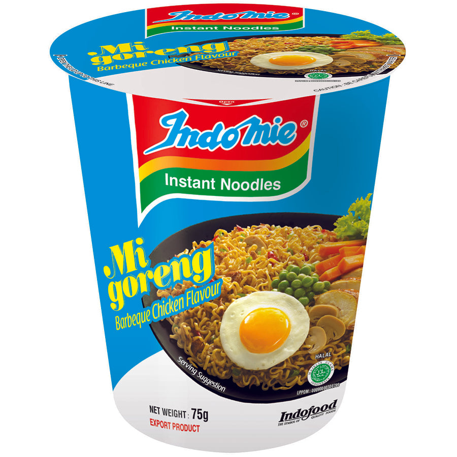Indomie BBQ Chicken Cup Noodles 75 g