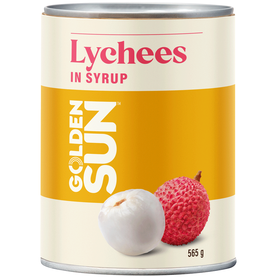 Golden Sun Lychees 565 g