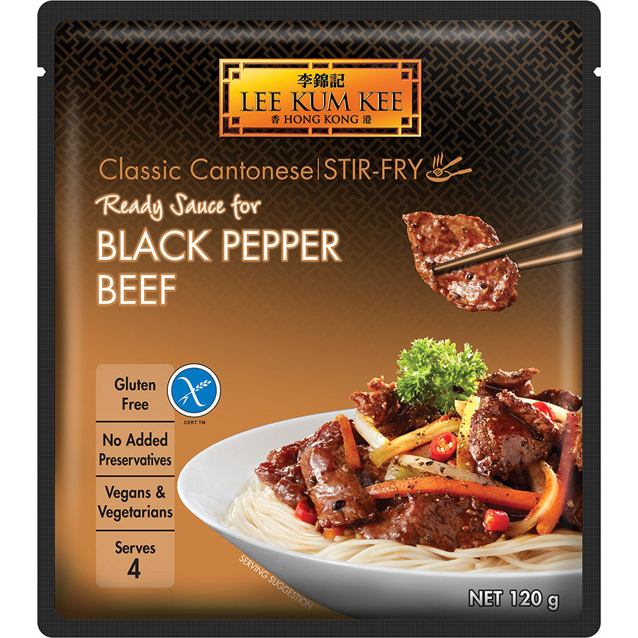 Lee Kum Kee Ready Sauce for Black Pepper Beef 120 g