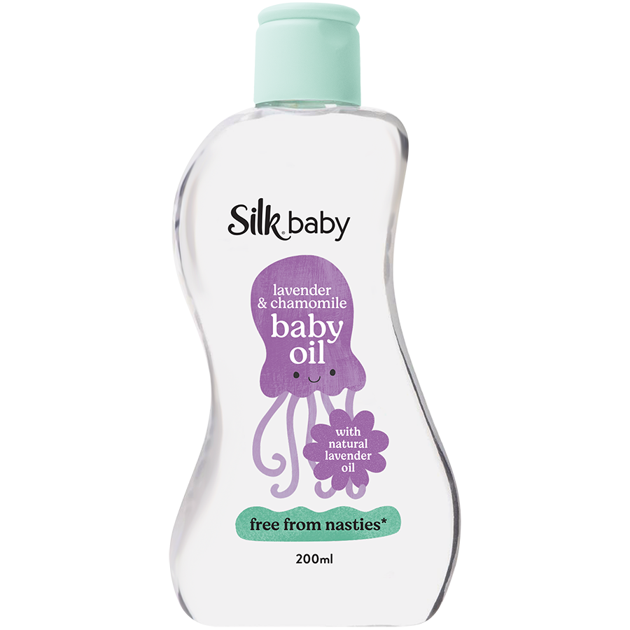 Silk Lavender & Chamomile Baby Oil 200ml