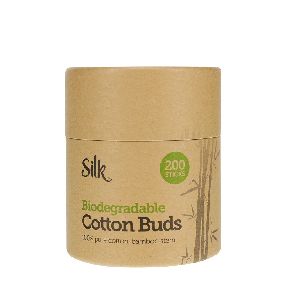 Silk Biodegradable Bamboo Stemmed Cotton Buds 200’s