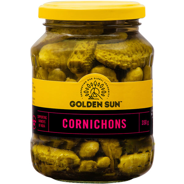 Golden Sun Cornichons 350 g Acton International Marketing Limited