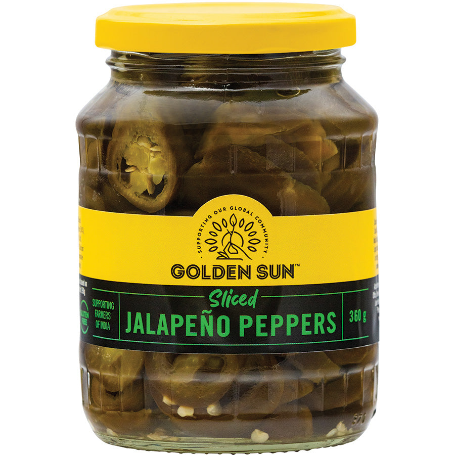 Golden Sun Sliced Jalapeño Peppers 360 g