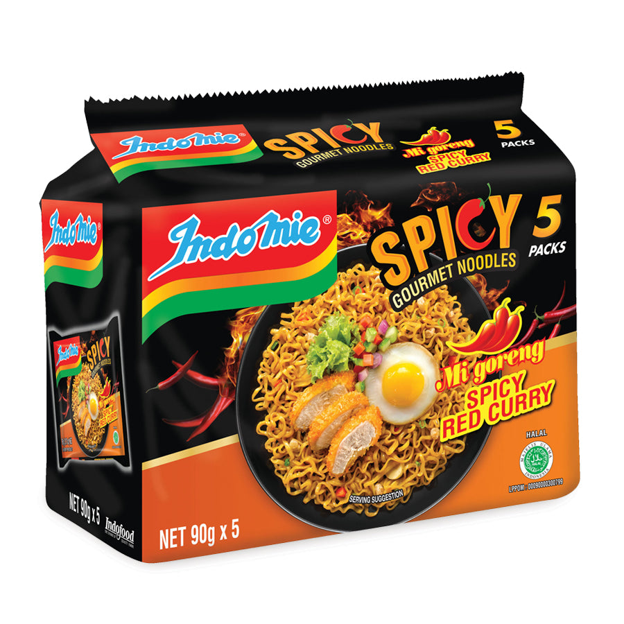 Indomie Spicy Red Curry Noodles 5 pack
