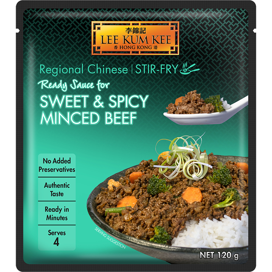 Lee Kum Kee Ready Sauce for Sweet & Spicy Minced Beef 120 g