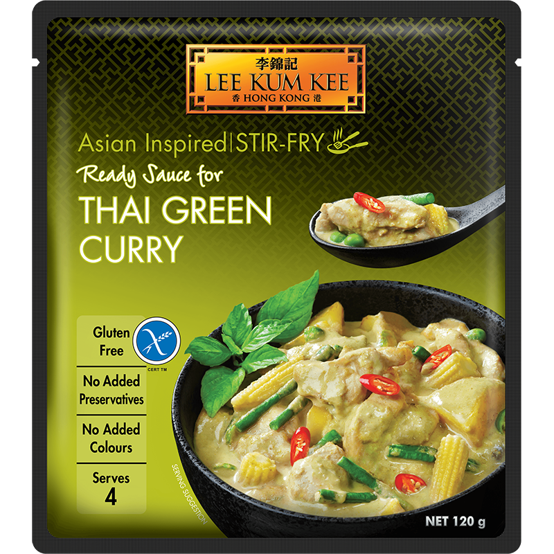 Lee Kum Kee Ready Sauce for Thai Green Curry 120 g