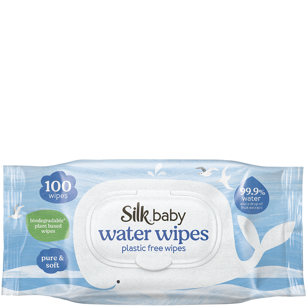 Silk Water Wipes 100's