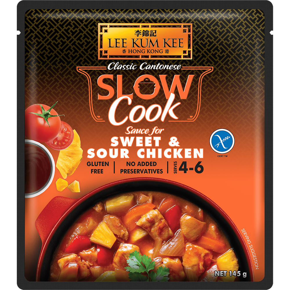 Lee Kum Kee Slow Cook Sauce for Sweet & Sour Chicken 145 g