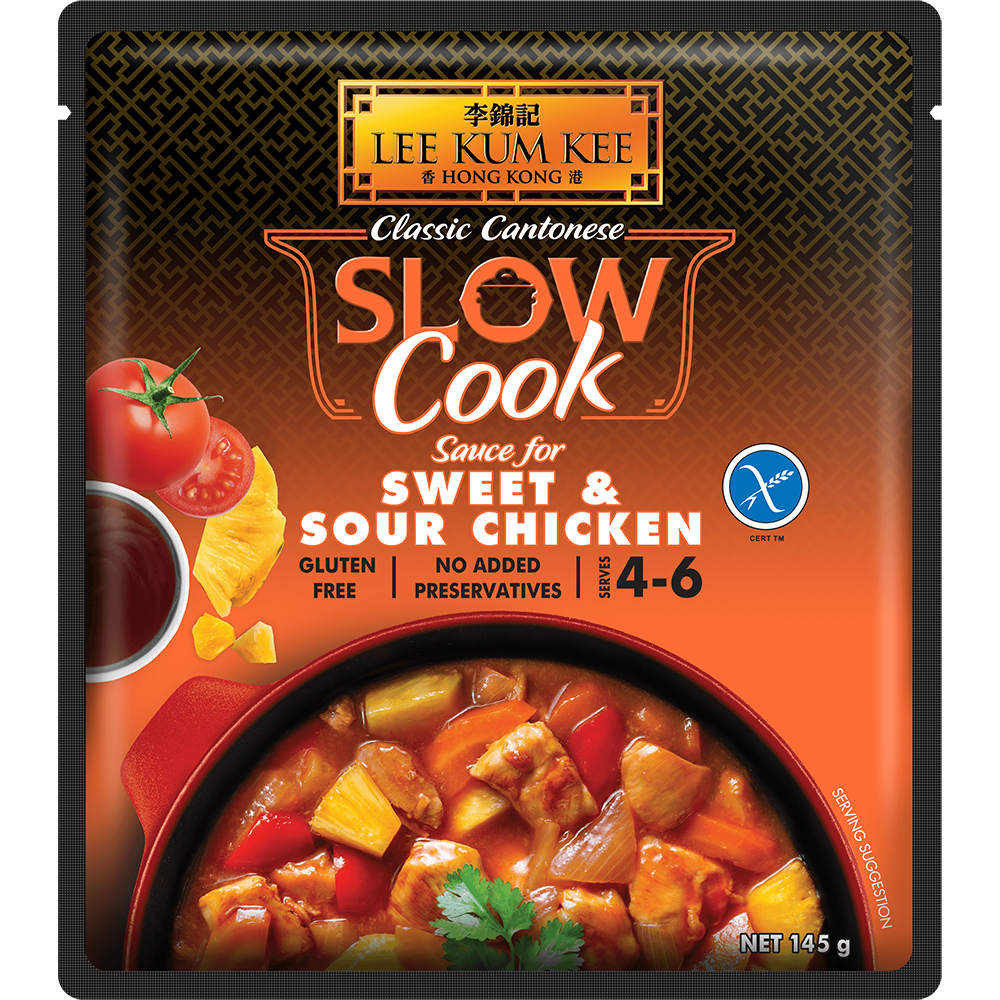 Lee Kum Kee Slow Cook Sauce for Sweet & Sour Chicken 145g