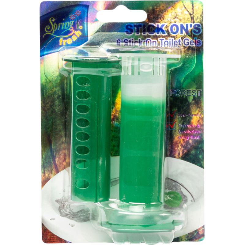 Spring Fresh Toilet Care Stick On's Forest 36ml